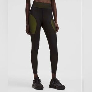 USED (only worn twice)-Lululemon Mesh-Panelled Hi-R Tight 28" *SLNSH Collection
